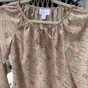 Semi Sheer Ann Taylor Blouse